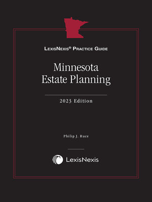 cover image of LexisNexis Practice Guide: Minnesota Estate Planning